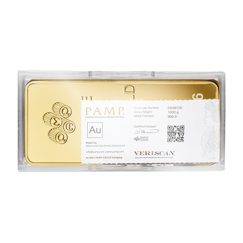 1 Kilogram PAMP Swiss Gold Bullion Bar - Image 2