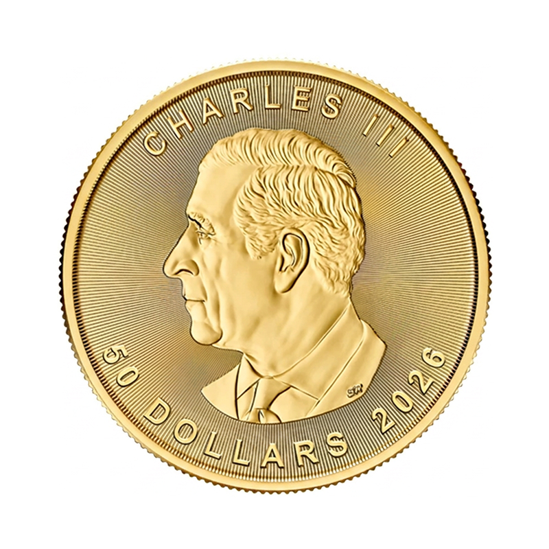 2026 1 oz Canadian Gold Maple Leaf Bullion Coin